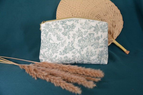 Trousse de toilette Toile de Jouy – Image 3
