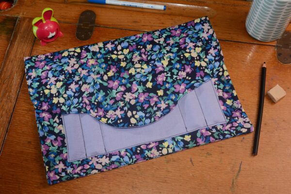 Pochette ardoise lila