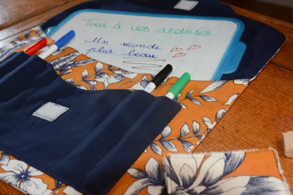 Pochette ardoise jardin moutarde – Image 5
