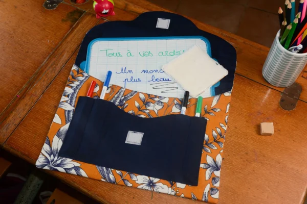 Pochette ardoise jardin moutarde – Image 6