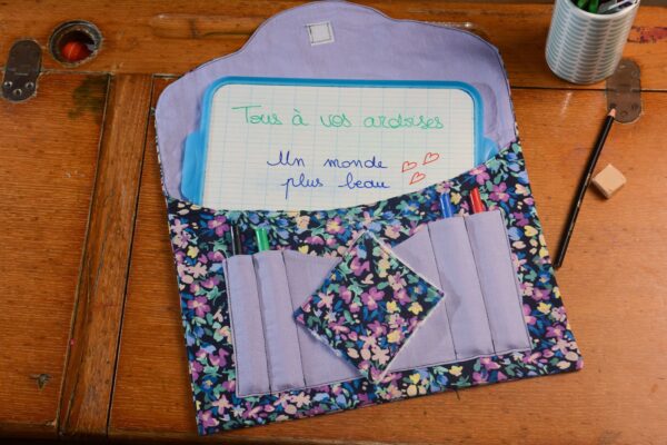 Pochette ardoise lila – Image 2