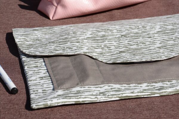 Pochette ardoise kaki – Image 5