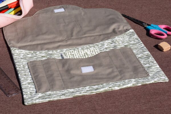 Pochette ardoise kaki – Image 2