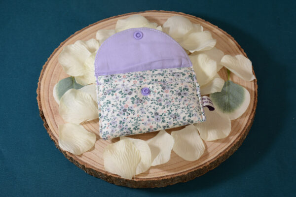 Porte cartes Fleurs douces – Image 2