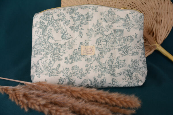 Trousse de toilette Toile de Jouy – Image 2