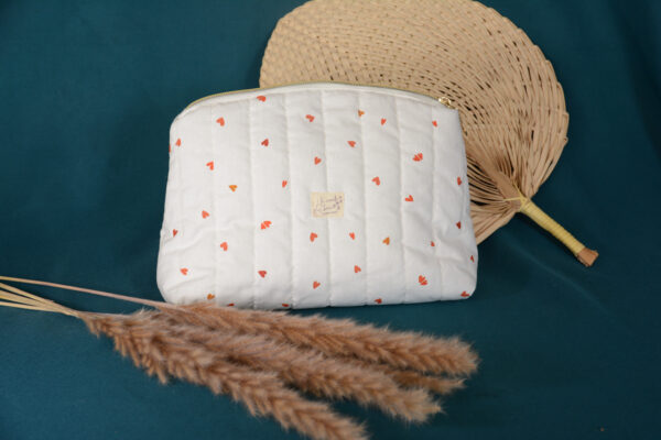 Trousse de toilette Dame de coeur